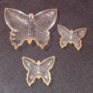 Vintage Jeanette butterfly dishes